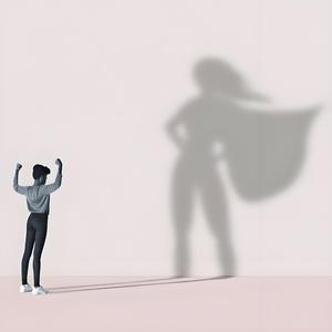 第一步是假装强大