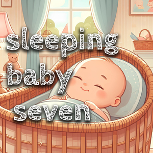 sleeping baby seven