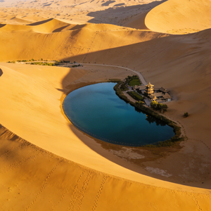 月牙与鸣沙 伴奏