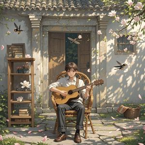 木吉他与旧时光-雅乐逸风