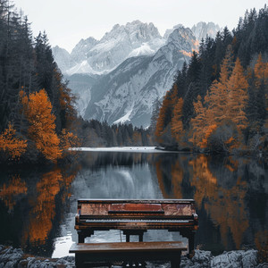 Tema Nocturna En Ámbar Del Piano