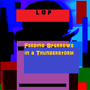 Feeding Sparrows in a Thunderstorm