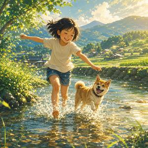 光る川を越えて