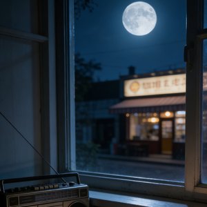 月光下等未归人