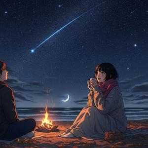 💫秋の流星群をキミと。.:＊・゜#spaceport  by ぱとちゃん