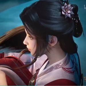 《日落晚霞邂逅月亮之梦》麋鹿