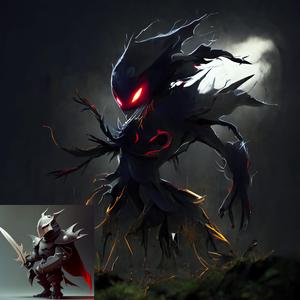 The Hedge Knight and Darkrai