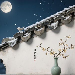 月栖檐角