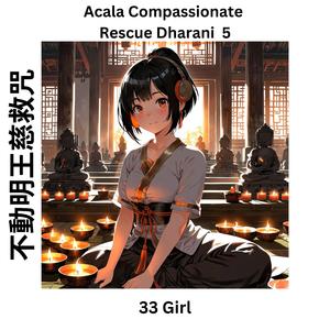 Acala Compassionate Rescue Dharani 5 不動明王慈救咒