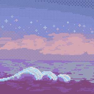 pixel wave