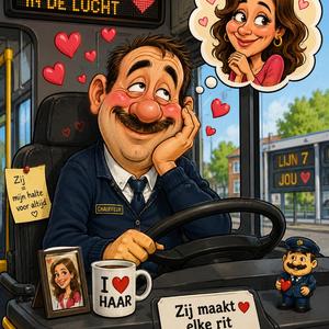 Buschauffeur van mijn zus