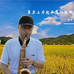 草原上升起不落的太阳