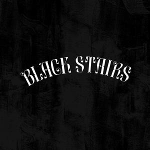 black stairs