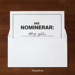 Jag nominerar mig själv