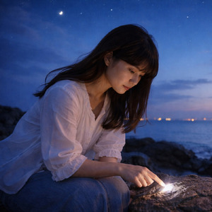 青い夜に抱かれて