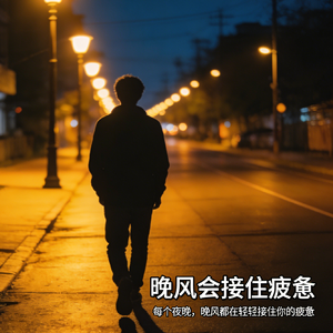 晚风会接住疲惫