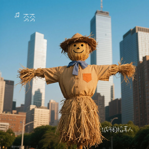 城市的稻草人