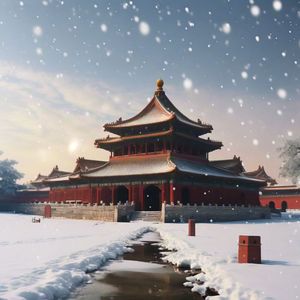 故宫雪