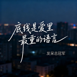 底线是爱里最重的语言