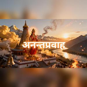 Sanskrit Hymn of Peace and Devotion (अनन्तप्रवाह)