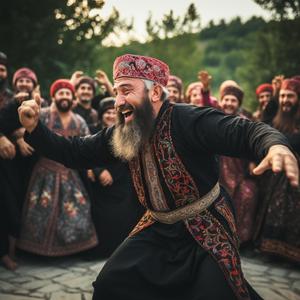 Chechen Lezginka (Kavkaz Traditional Music)