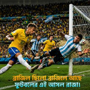 Brazil Chilo Brazilei Ache ফুটবলের এই আসল রাজা