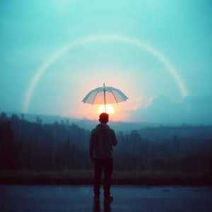 春雨里洗过的太阳