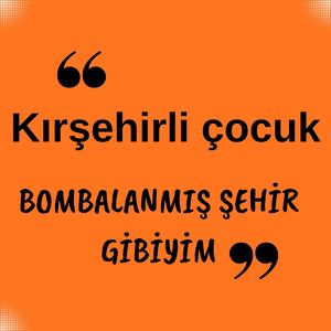 Bombalanmış Şehir Gibiyim