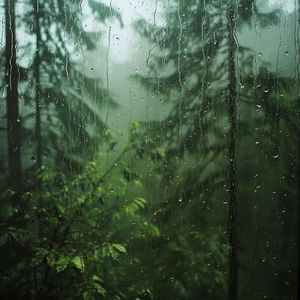 暴雨声+风声（催眠雨声白噪音)