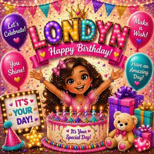 Happy Birthday Londyn