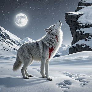雪原孤狼