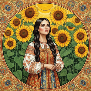 光を編むひまわり #Flower by ぱとちゃん