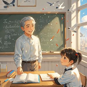 粉笔灰里的光-冯泳棋