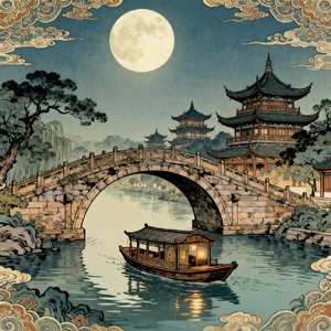 莫辞更坐弹一曲