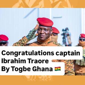 Congratulations Captain lbrahimTraoré