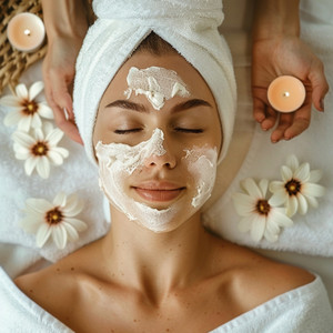 Armonía Del Masaje Con Lluvia