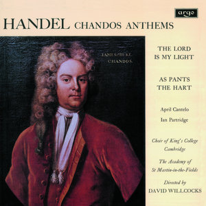 Chandos Anthems / As Pants the Hart,  HWV 251b:Sonata
