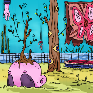 Urban Blush, Silent Fall（城市绯红，寂静坠落）