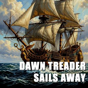 DAWN TREADER SAILS AWAY