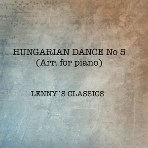 Hungarian Dance No 5 (Arr. for Piano)