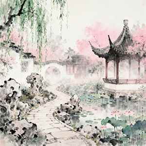 Tang Garden Reverie