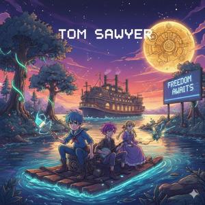 Die Schule brennt in der Mittagssonne - Tom Sawyer