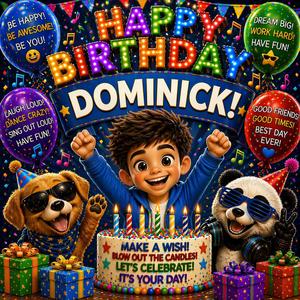 Happy Birthday Dominick