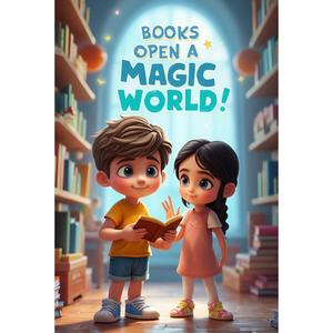 Books Open a Magic World (Reading Song for Early Learners)