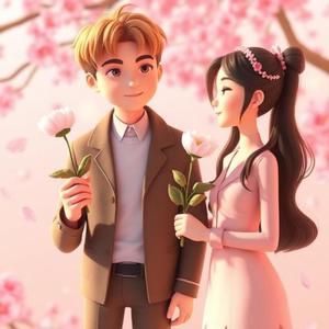 มอบดอกไม้ (Give flowers)