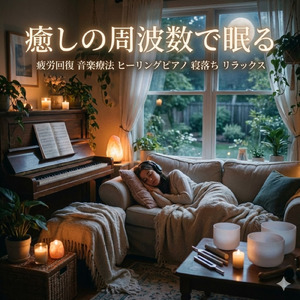 睡眠用ヒーリングミュージック ゆったりとした雨音アンビエントで爆睡