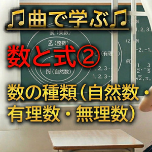 数学 数と式②_数の種類自然数・整数・有理数・無理数