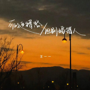 可以走错路但别嫁错人