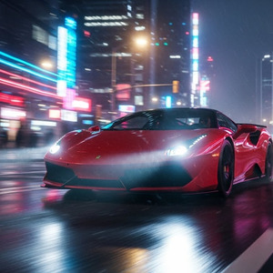 夜の街を駆け抜けろ