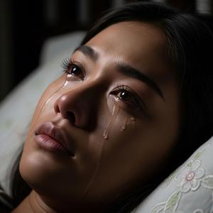 น้ำตาหล่นบนหมอน